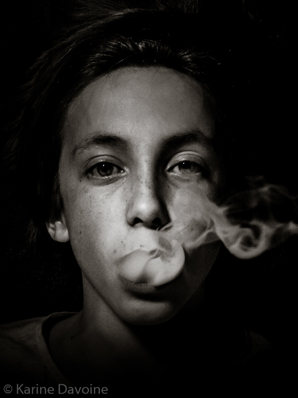 portrait-fumée-photo-2 Expérimentations Photographie 
